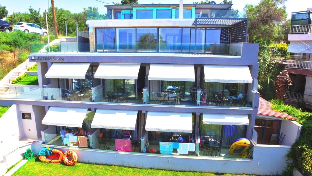 Katrin Luxury Studios Nea Moudania Exterior foto